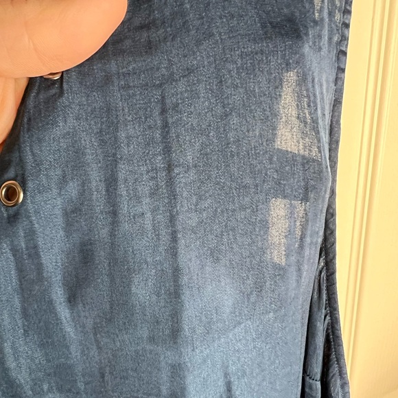 Sleeveless Navy Blue Torrid Top Sz 4X - Picture 3 of 4